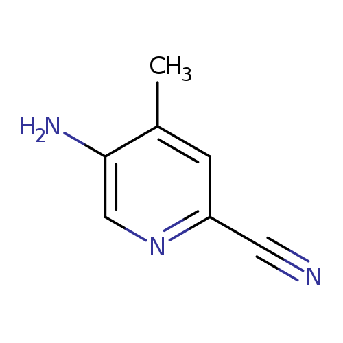 N#Cc1ncc(c(c1)C)N