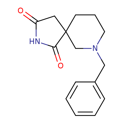 O=C1NC(=O)C2(C1)CCCN(C2)Cc1ccccc1