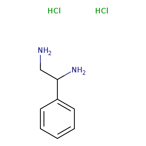 NCC(c1ccccc1)N.Cl.Cl