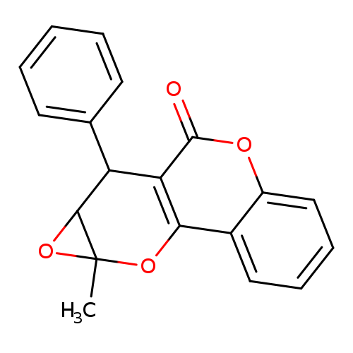 O=c1oc2ccccc2c2c1C(c1ccccc1)C1C(O2)(O1)C