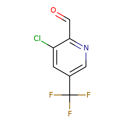 O=Cc1ncc(cc1Cl)C(F)(F)F