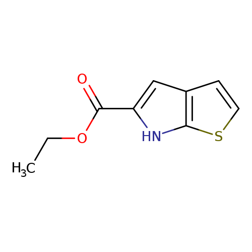 CCOC(=O)c1cc2c([nH]1)scc2