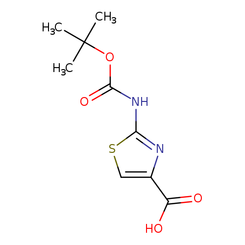 O=C(Nc1scc(n1)C(=O)O)OC(C)(C)C