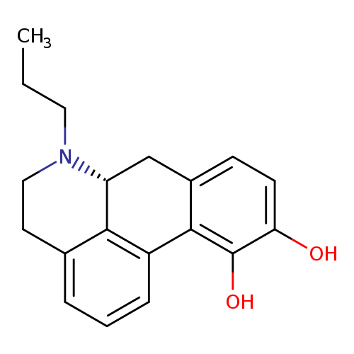 CCCN1CCc2c3[C@H]1Cc1ccc(c(c1c3ccc2)O)O