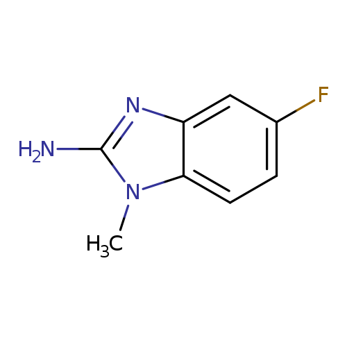 Fc1ccc2c(c1)nc(n2C)N