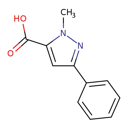 OC(=O)c1cc(nn1C)c1ccccc1