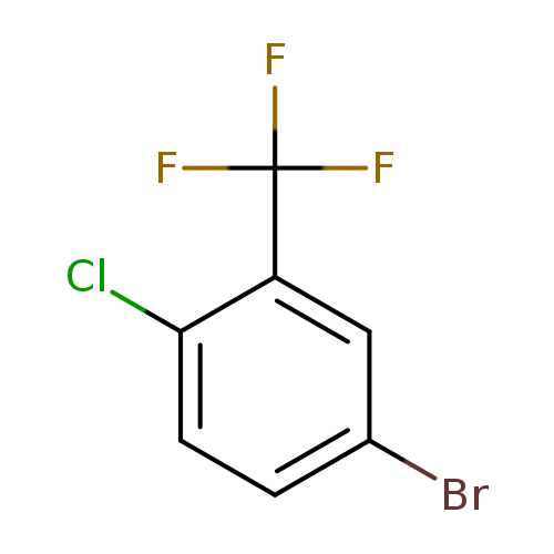 Brc1ccc(c(c1)C(F)(F)F)Cl