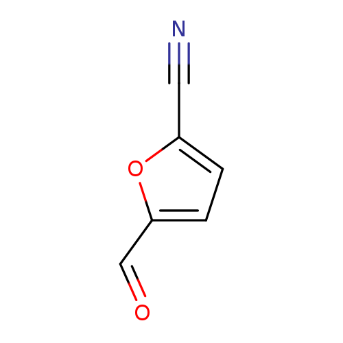 O=Cc1ccc(o1)C#N