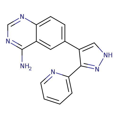 Nc1ncnc2c1cc(cc2)c1c[nH]nc1c1ccccn1