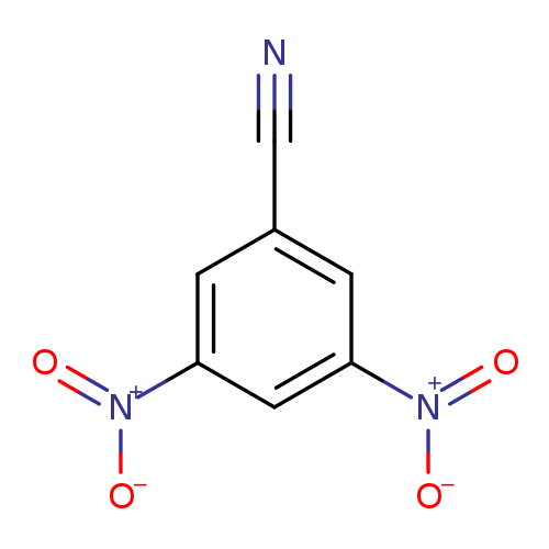 N#Cc1cc(cc(c1)[N+](=O)[O-])[N+](=O)[O-]