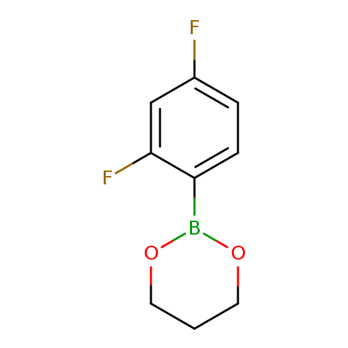 Fc1ccc(c(c1)F)B1OCCCO1