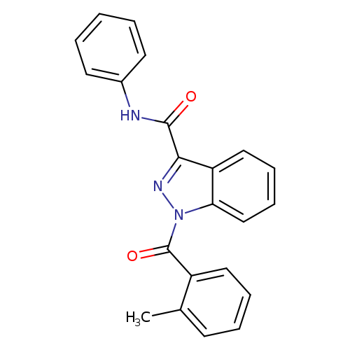 O=C(c1nn(c2c1cccc2)C(=O)c1ccccc1C)Nc1ccccc1