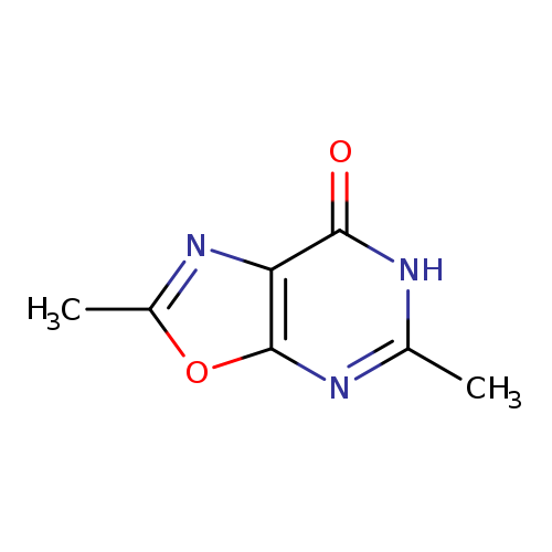 Cc1nc2c(o1)nc([nH]c2=O)C