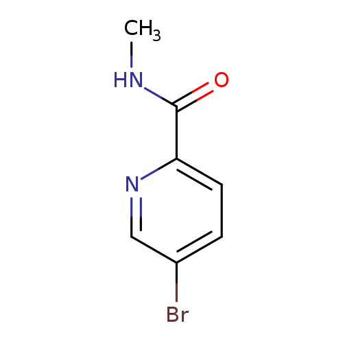 CNC(=O)c1ccc(cn1)Br