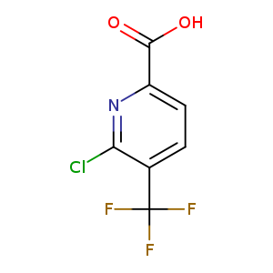 OC(=O)c1ccc(c(n1)Cl)C(F)(F)F