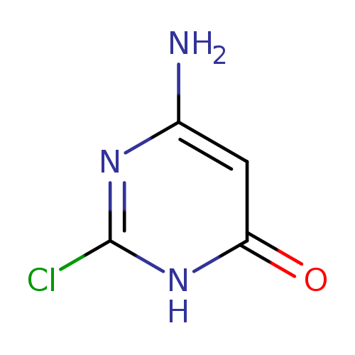 Nc1cc(=O)[nH]c(n1)Cl