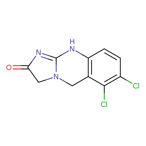 O=C1N=C2N(C1)Cc1c(N2)ccc(c1Cl)Cl