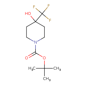 O=C(N1CCC(CC1)(O)C(F)(F)F)OC(C)(C)C