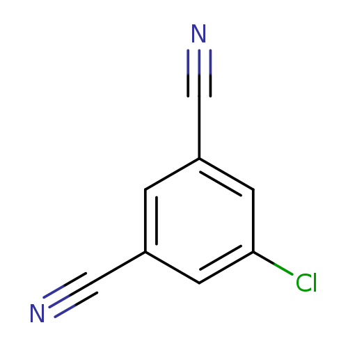 N#Cc1cc(Cl)cc(c1)C#N