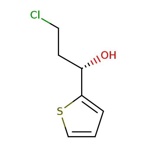 ClCC[C@@H](c1cccs1)O