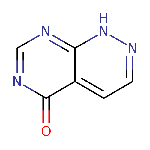 O=c1ncnc2c1ccn[nH]2