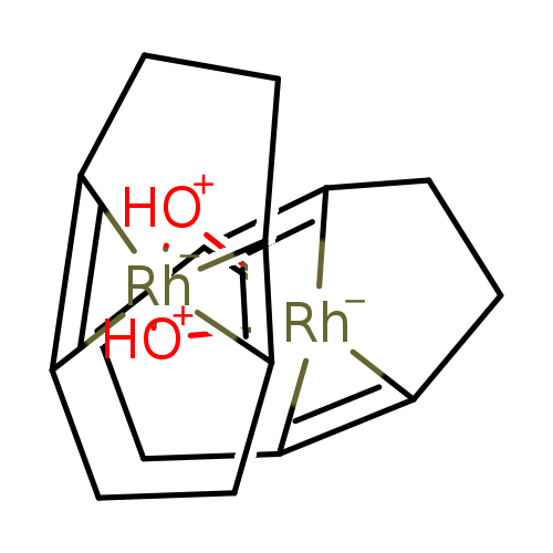 [OH+]1[Rh-]234([OH+][Rh-]5671C1=C7CCC5=C6CC1)C1=C4CCC2=C3CC1