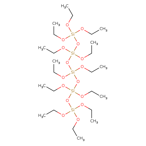 CCO[Si](O[Si](O[Si](OCC)(OCC)OCC)(OCC)OCC)(O[Si](O[Si](OCC)(OCC)OCC)(OCC)OCC)OCC