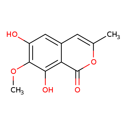 COc1c(O)cc2c(c1O)c(=O)oc(c2)C