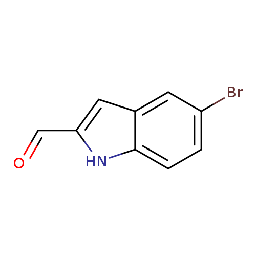 O=Cc1cc2c([nH]1)ccc(c2)Br