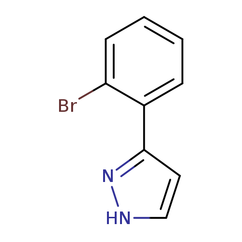 Brc1ccccc1c1cc[nH]n1