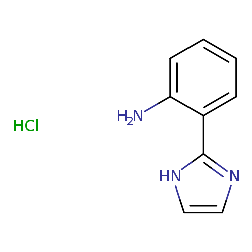 Nc1ccccc1c1ncc[nH]1.Cl