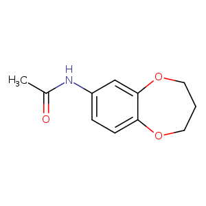 CC(=O)Nc1ccc2c(c1)OCCCO2