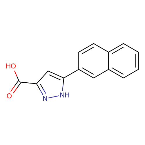 OC(=O)c1n[nH]c(c1)c1ccc2c(c1)cccc2