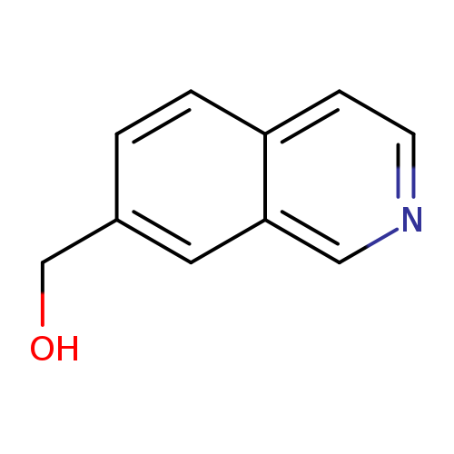 OCc1ccc2c(c1)cncc2