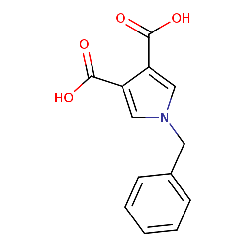 OC(=O)c1cn(cc1C(=O)O)Cc1ccccc1