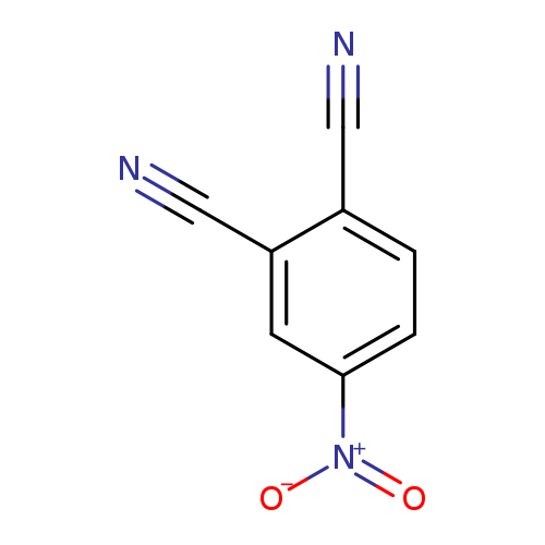 N#Cc1cc(ccc1C#N)[N+](=O)[O-]