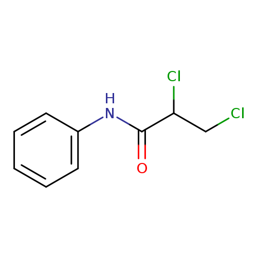 ClCC(C(=O)Nc1ccccc1)Cl