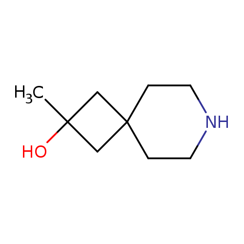 CC1(O)CC2(C1)CCNCC2