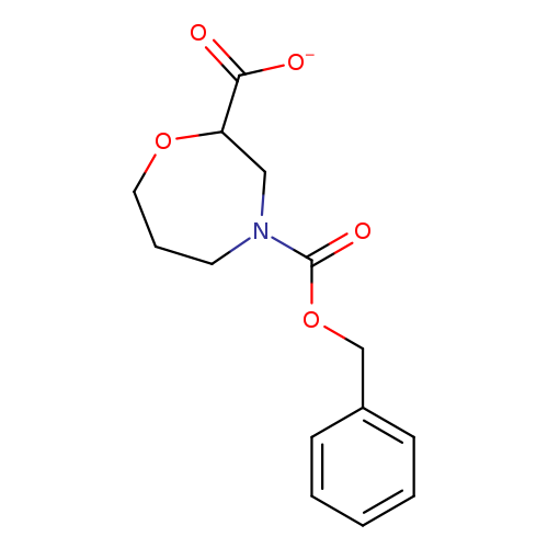 [O-]C(=O)C1OCCCN(C1)C(=O)OCc1ccccc1