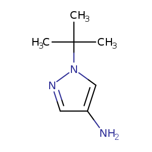 CC(n1ncc(c1)N)(C)C