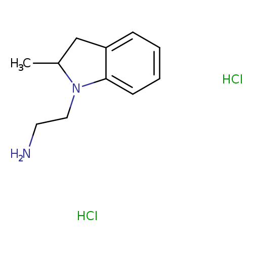 NCCN1C(C)Cc2c1cccc2.Cl.Cl