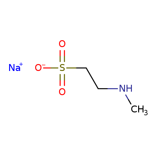 CNCCS(=O)(=O)[O-].[Na+]