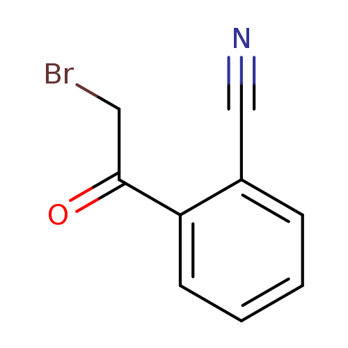 BrCC(=O)c1ccccc1C#N