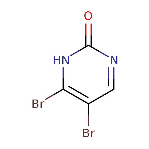 Brc1c(Br)cnc(=O)[nH]1