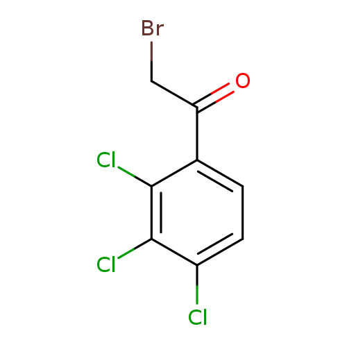 BrCC(=O)c1ccc(c(c1Cl)Cl)Cl