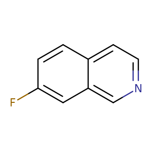 Fc1ccc2c(c1)cncc2