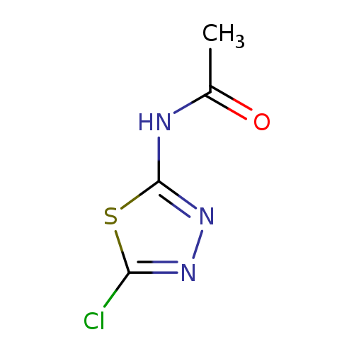 CC(=O)Nc1nnc(s1)Cl