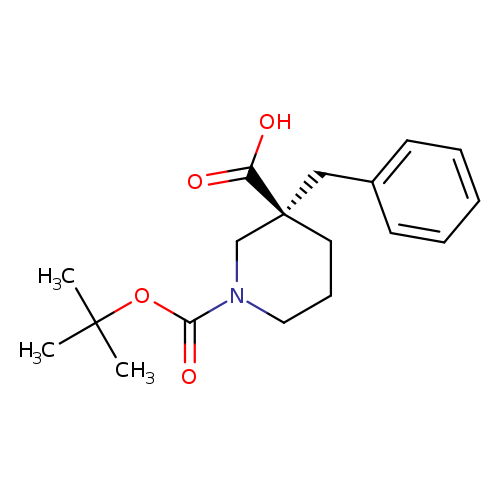 O=C(N1CCC[C@](C1)(Cc1ccccc1)C(=O)O)OC(C)(C)C