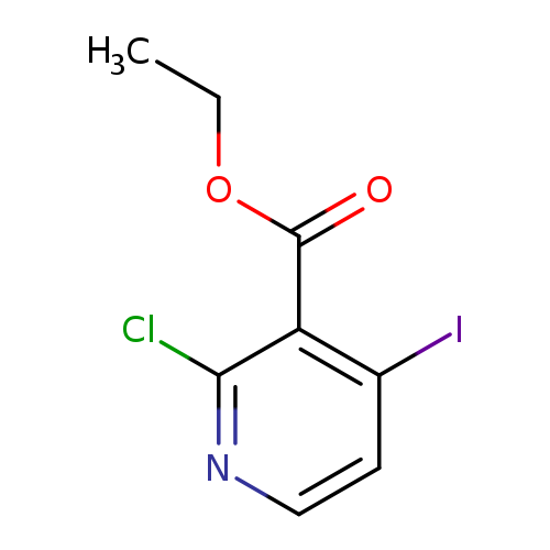 CCOC(=O)c1c(I)ccnc1Cl