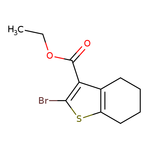 CCOC(=O)c1c(Br)sc2c1CCCC2